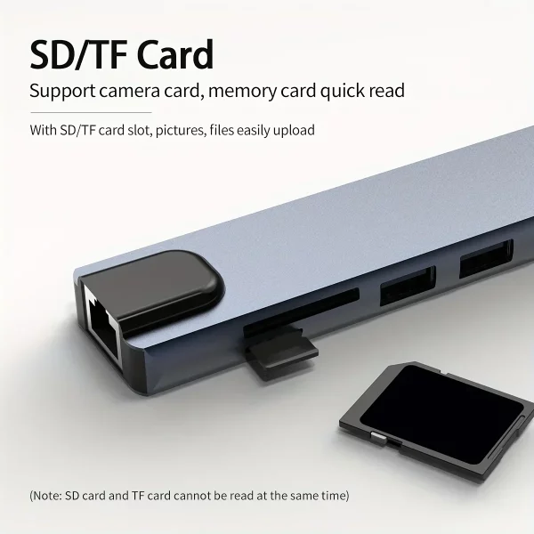 10 in 1 USB C HUB 4K @ 30Hz Docking Station With USB Type C - Image 5