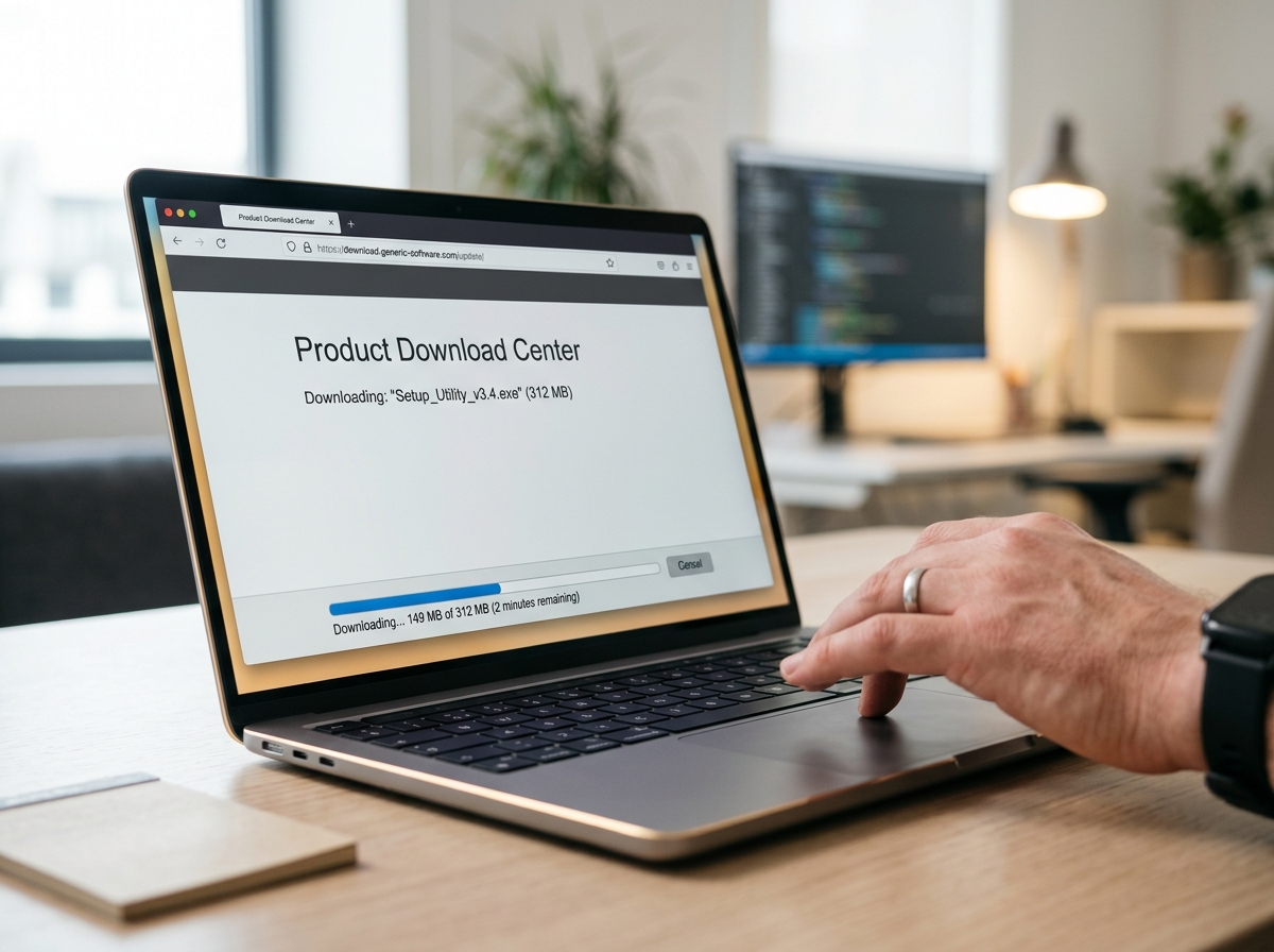 A2B Network how-to guide — downloading a softphone application installer from a provider website
